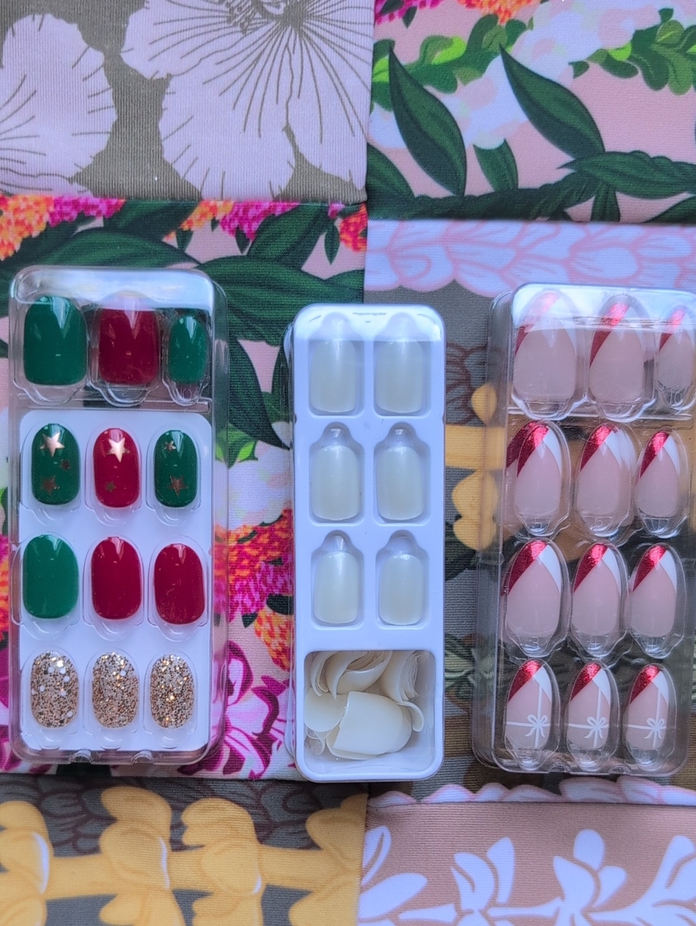 Set of 3 Impress no glue mani Christmas 🎄 set (limited edition) no box Sz Small